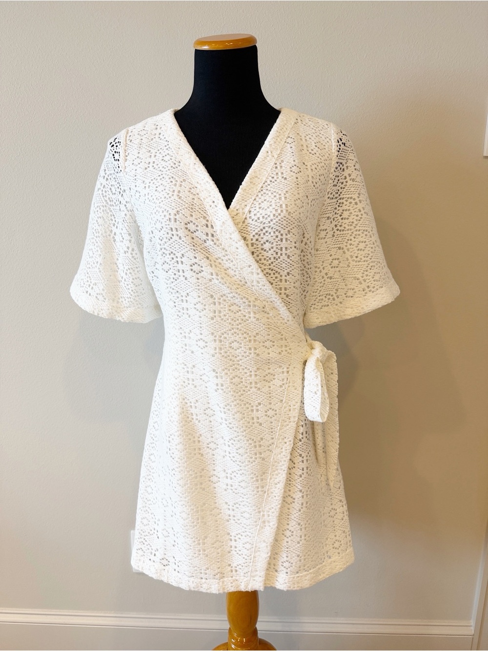 NWT SABO Eliza Mini Wrap Dress - Picture 3 of 14